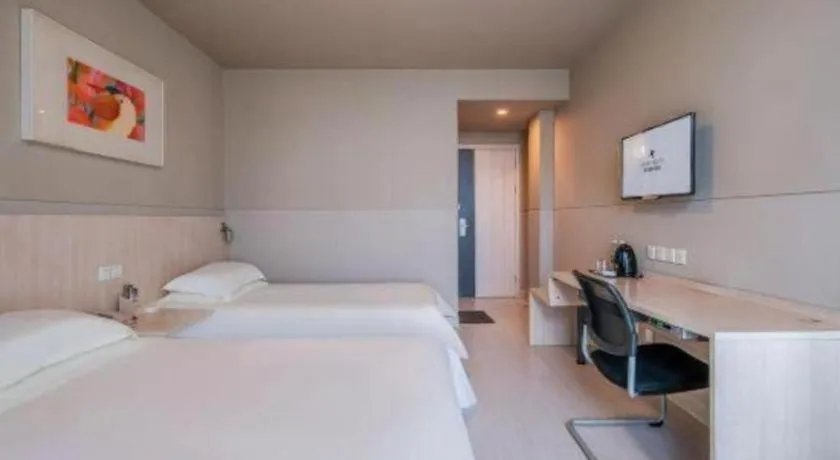 Bed in Jinjiang Inn Zhoushan Putuo Shenjiamen