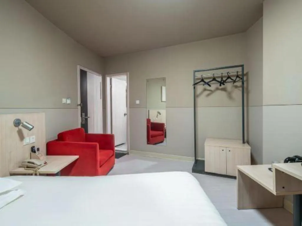 Bed in Jinjiang Inn Zhoushan Putuo Shenjiamen