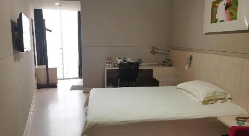 Bed in Jinjiang Inn Zhoushan Putuo Shenjiamen