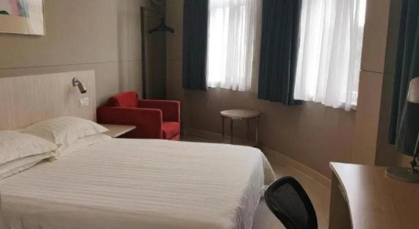 Bed in Jinjiang Inn Zhoushan Putuo Shenjiamen