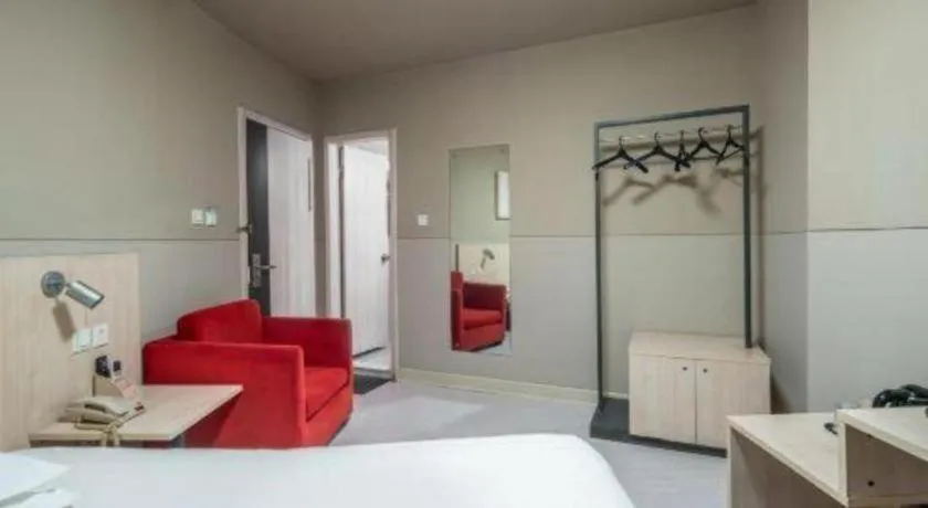 Bed in Jinjiang Inn Zhoushan Putuo Shenjiamen