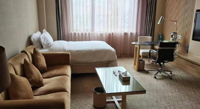 Bed in Datong Hotel