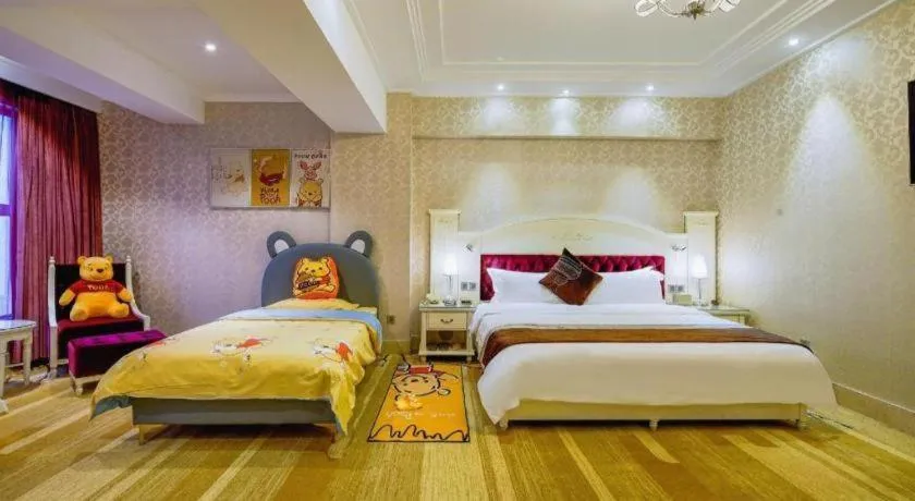 Bed in Guilin Bravo Hotel Grand Wing