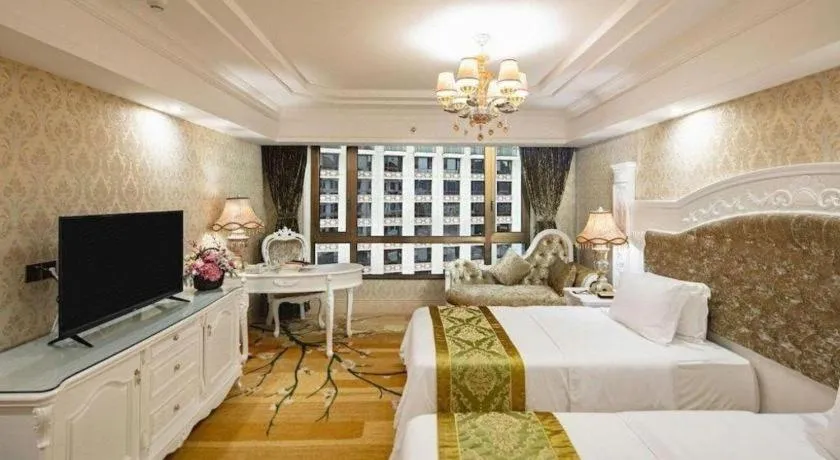 Bed in Guilin Bravo Hotel Grand Wing