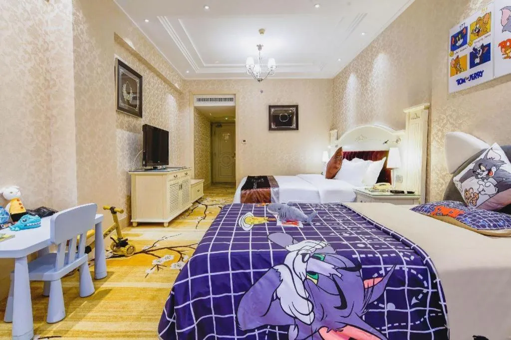 Bed in Guilin Bravo Hotel Grand Wing