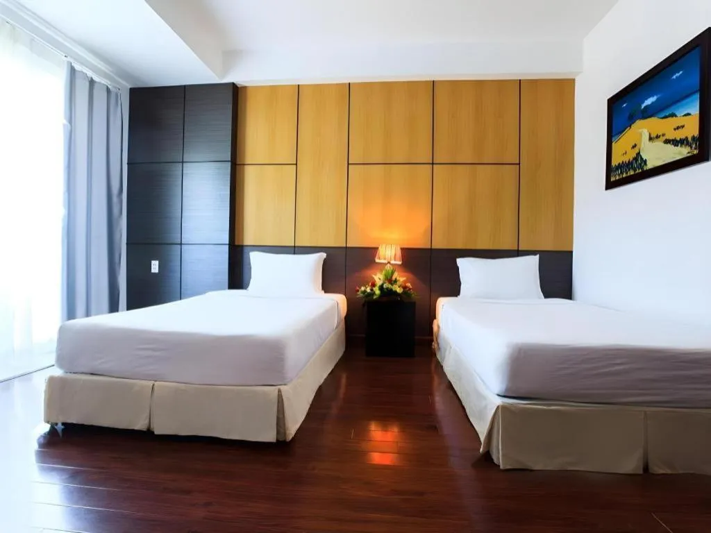 Bed in Paragon Villa Hotel Nha Trang