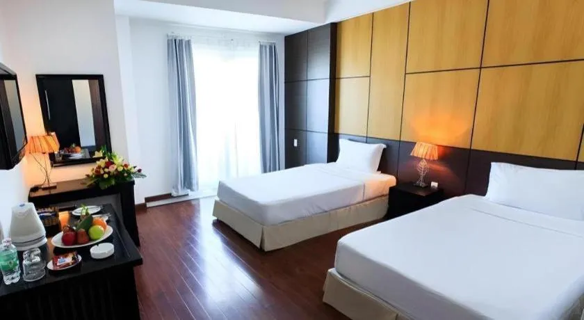 Bed in Paragon Villa Hotel Nha Trang