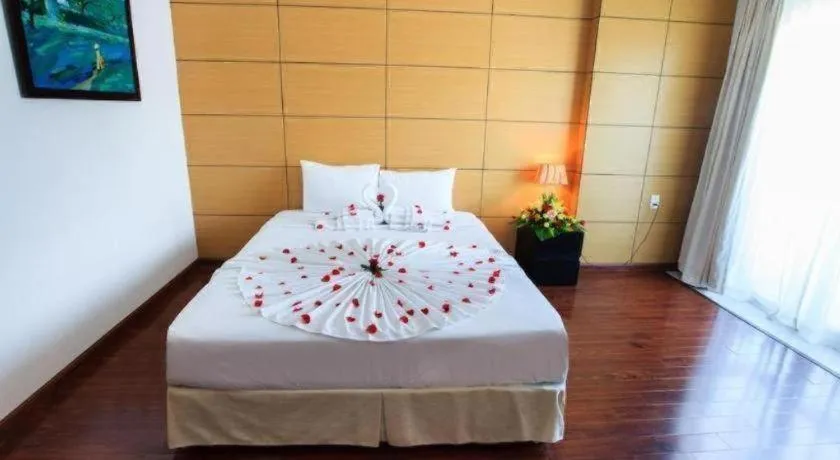 Bed in Paragon Villa Hotel Nha Trang