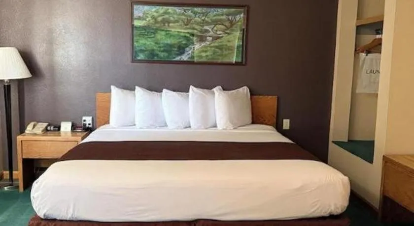 Bed in Americas Best Value Inn Torrington