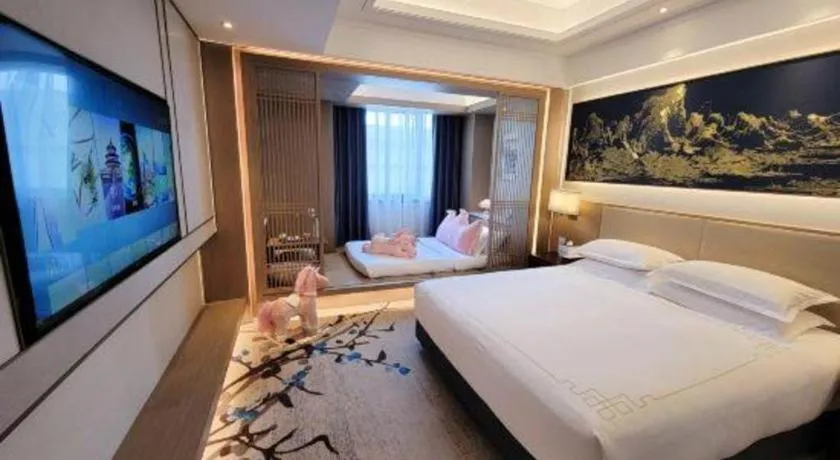 Bed in Hangzhou Blossom Hotel