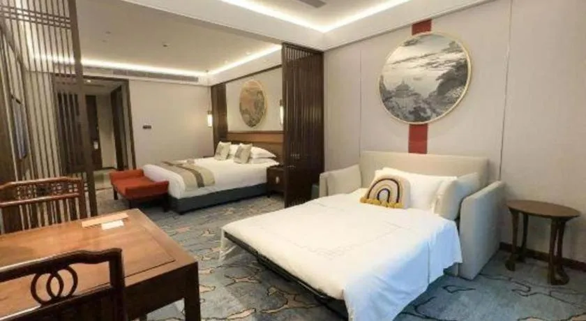 Bed in Hangzhou Blossom Hotel