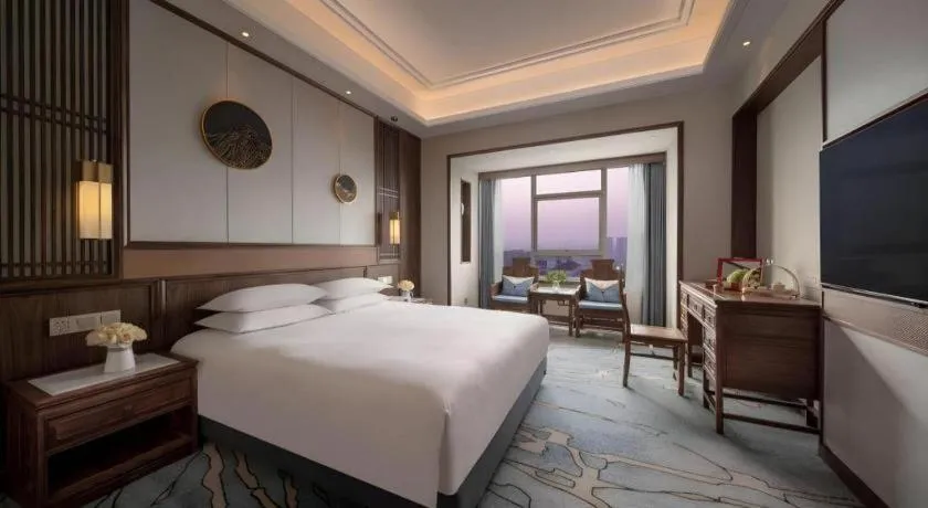 Bed in Hangzhou Blossom Hotel