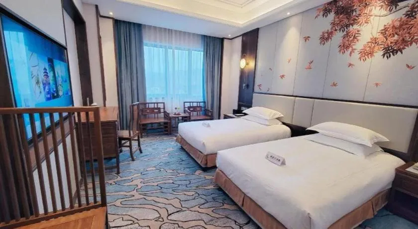 Bed in Hangzhou Blossom Hotel