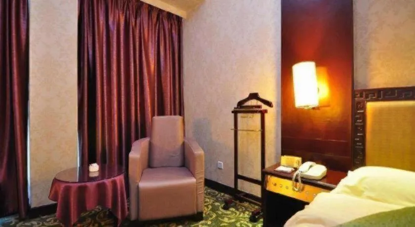 Bed in Economic Trade Hotel