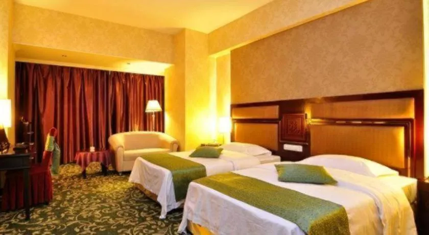 Bed in Economic Trade Hotel