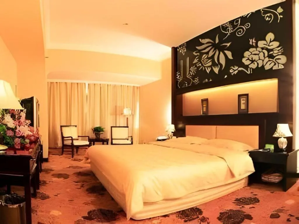 Bed in Economic Trade Hotel