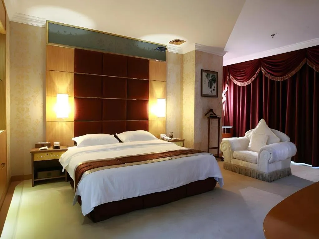 Bed in Economic Trade Hotel