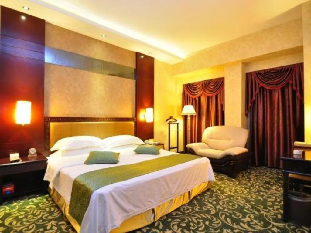 Bed in Economic Trade Hotel