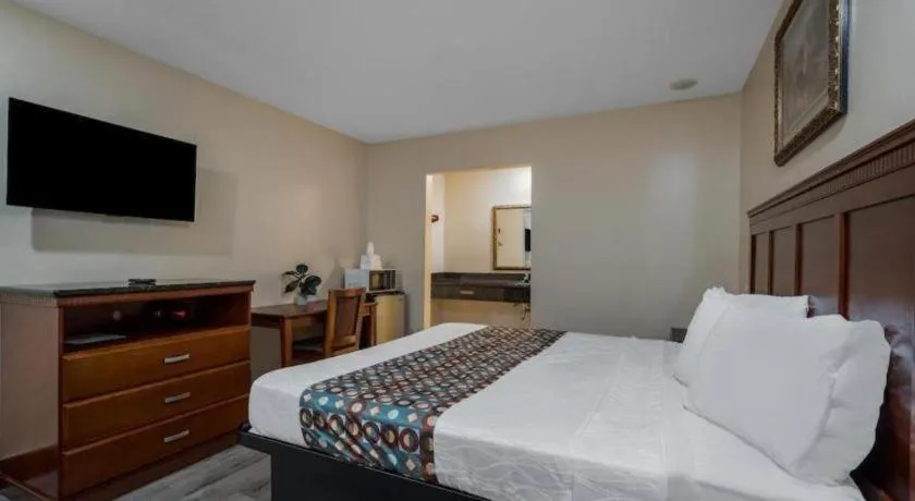 Bed in Americas Best Value Inn Redlands San Bernardino