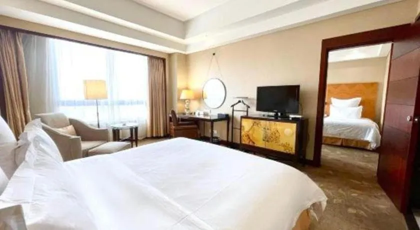 Bed in Kunshan Newport Hotel