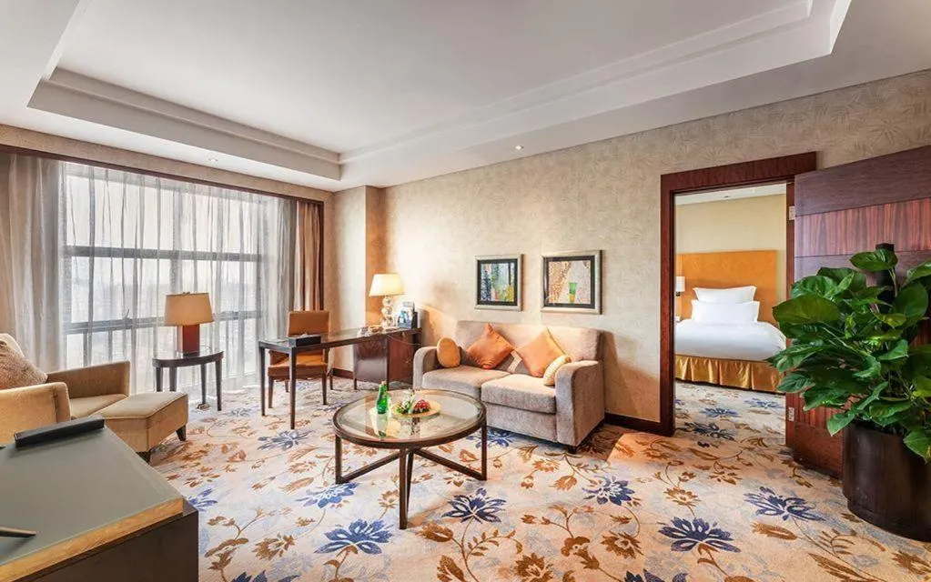 Bed in Kunshan Newport Hotel