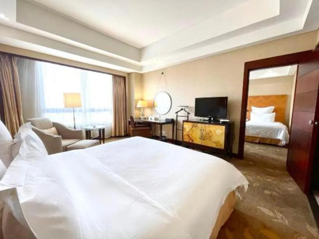 Bed in Kunshan Newport Hotel