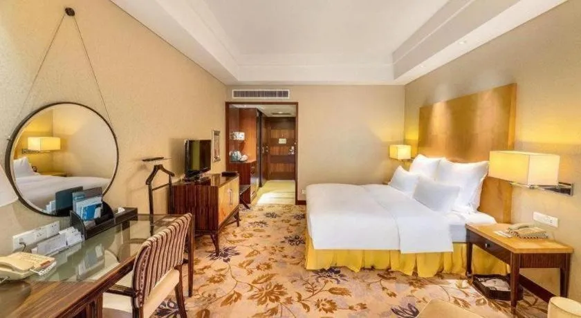 Bed in Kunshan Newport Hotel