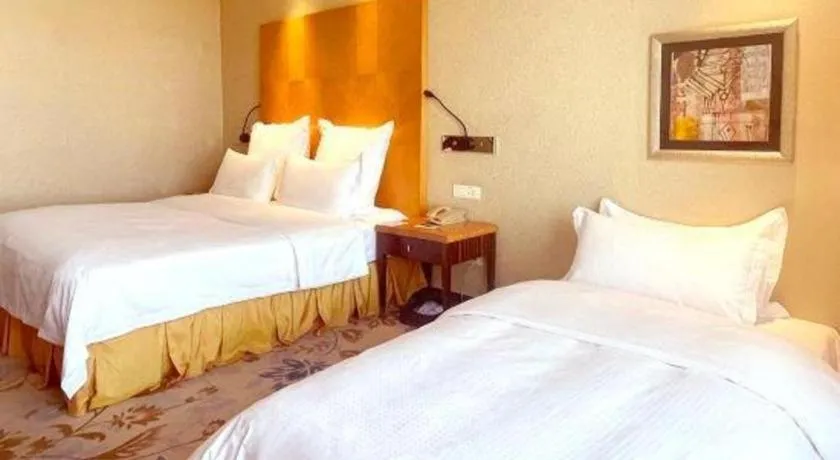 Bed in Kunshan Newport Hotel