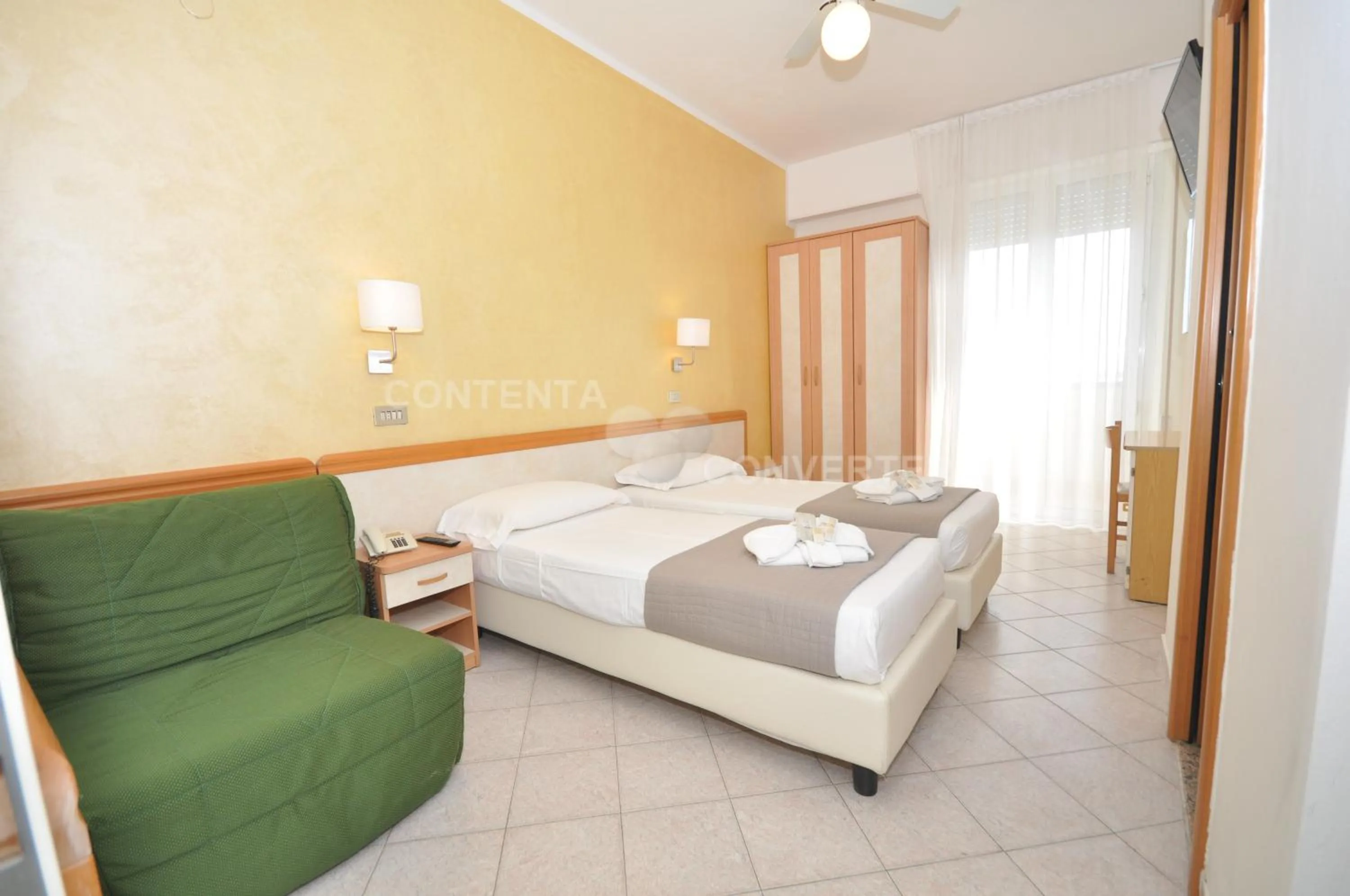 Bedroom in Hotel Adriatic&Beauty