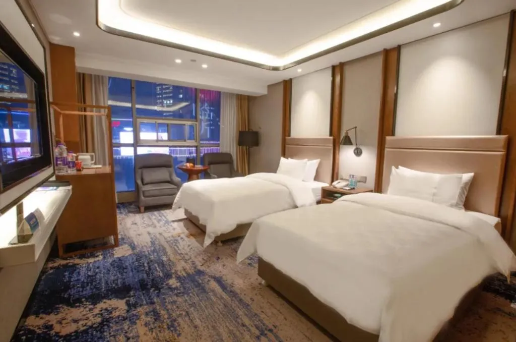 Bed in Linyi Blue Horizon Intenational Hotel
