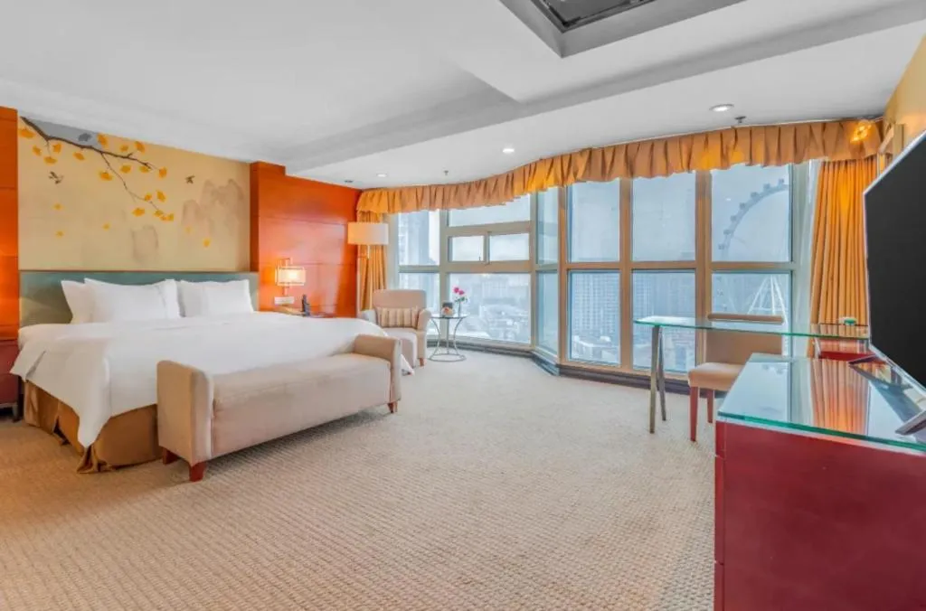 Bed in Linyi Blue Horizon Intenational Hotel