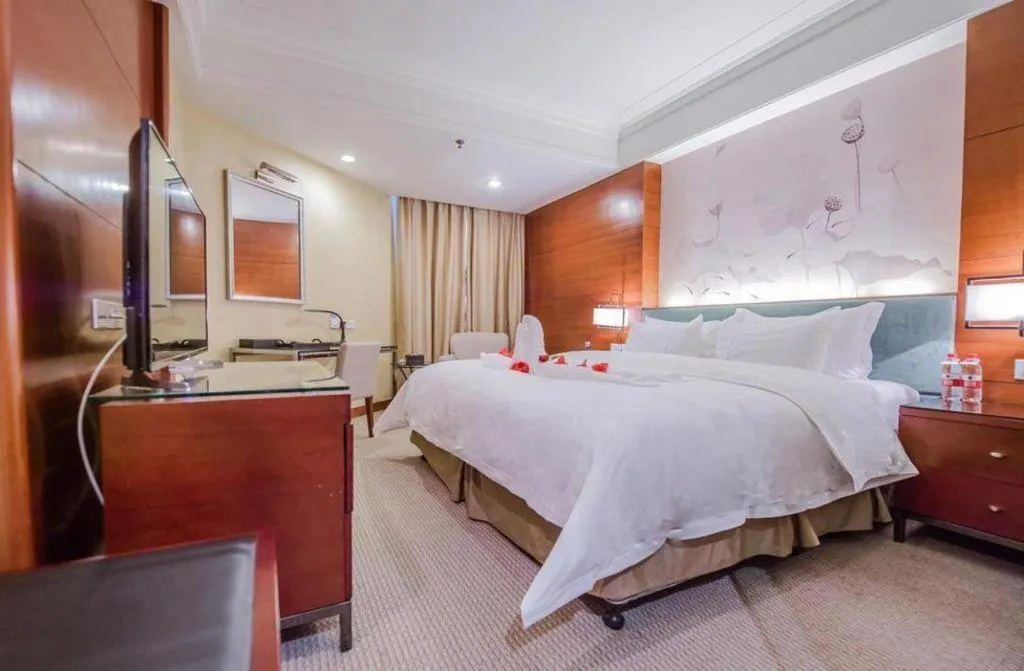 Bed in Linyi Blue Horizon Intenational Hotel