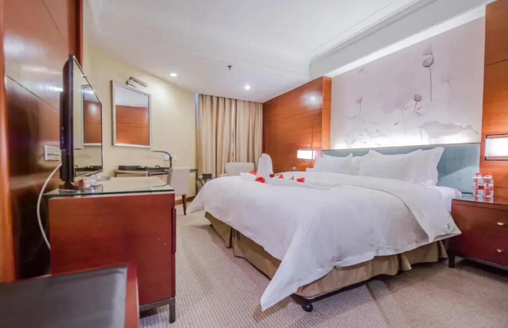 Bed in Linyi Blue Horizon Intenational Hotel