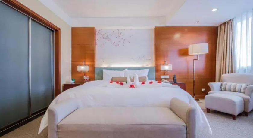 Bed in Linyi Blue Horizon Intenational Hotel