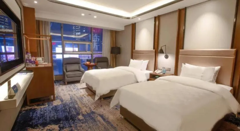 Bed in Linyi Blue Horizon Intenational Hotel
