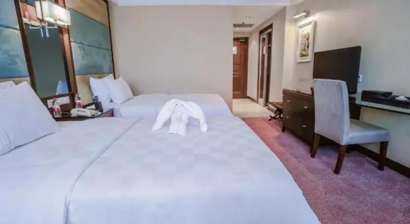 Bed in Linyi Blue Horizon Intenational Hotel