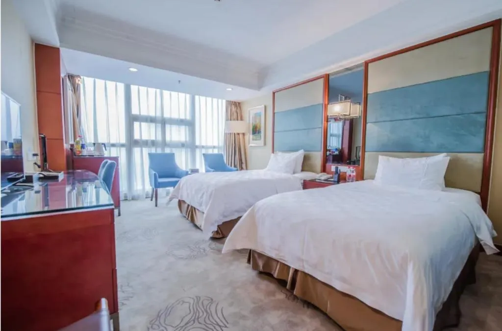 Bed in Linyi Blue Horizon Intenational Hotel