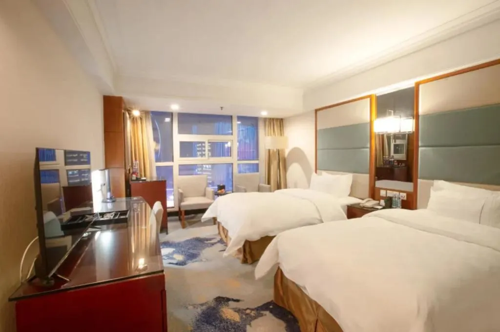 Bed in Linyi Blue Horizon Intenational Hotel