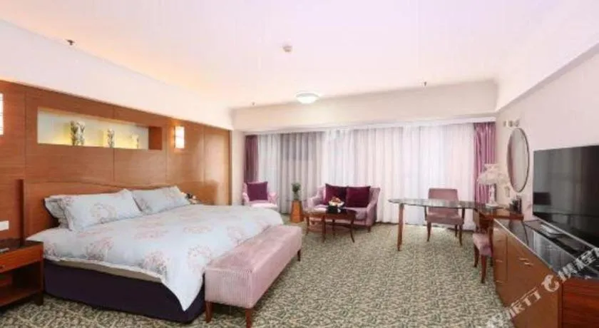 Bed in Dongying Blue Horizon Intenational Hotel