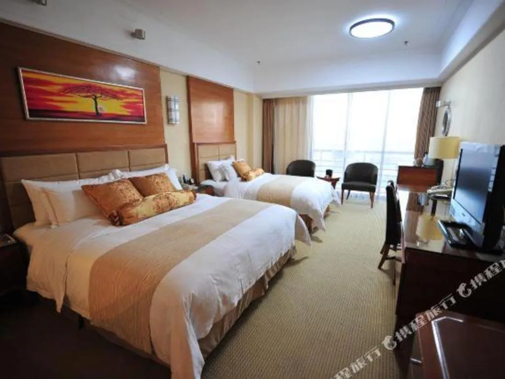 Bed in Dongying Blue Horizon Intenational Hotel
