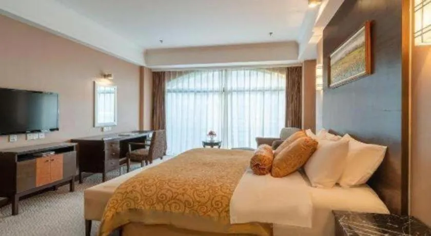 Bed in Dongying Blue Horizon Intenational Hotel