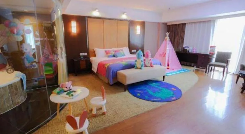 Bed in Dongying Blue Horizon Intenational Hotel