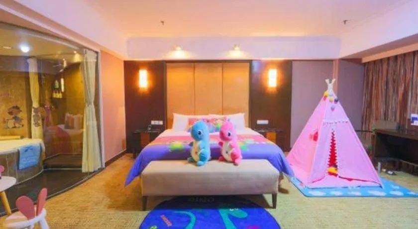 Bed in Dongying Blue Horizon Intenational Hotel
