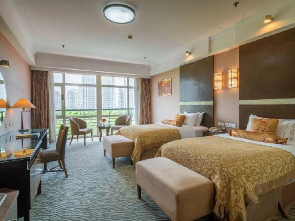 Bed in Dongying Blue Horizon Intenational Hotel