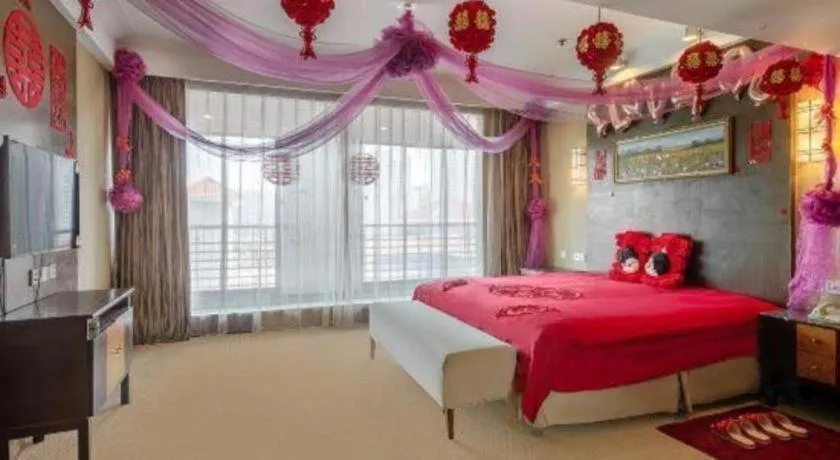 Bed in Dongying Blue Horizon Intenational Hotel