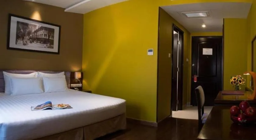 Bed in Grand Silverland Hotel