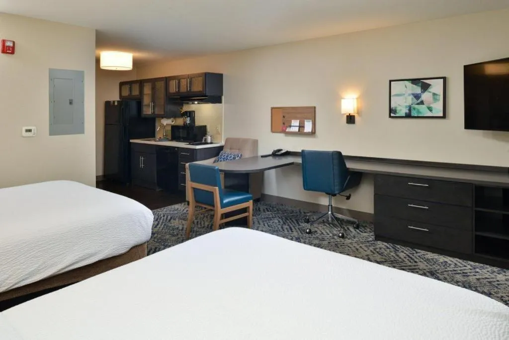 Bed in Candlewood Suites Saint Joseph By IHG