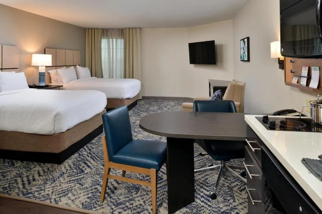 Bed in Candlewood Suites Saint Joseph By IHG