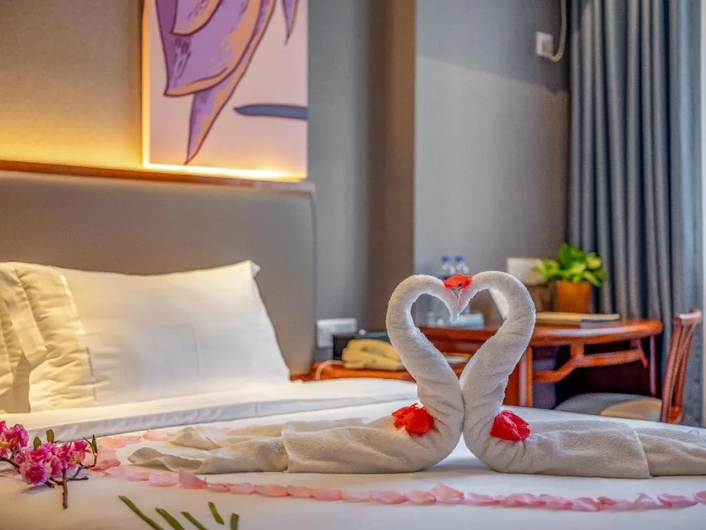 Bed in Uniton Hotel Shenzhen