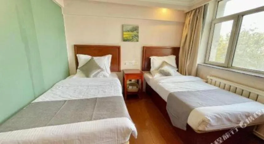 Bed in GreenTree Inn Urumqi South Xinhua Road Hotel